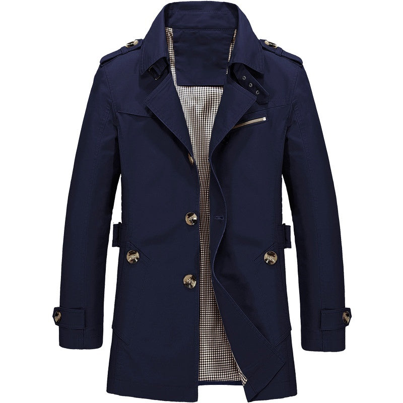 MICHAEL | HOMMES BUSINESS COUPE-VENT VESTE LONGUE