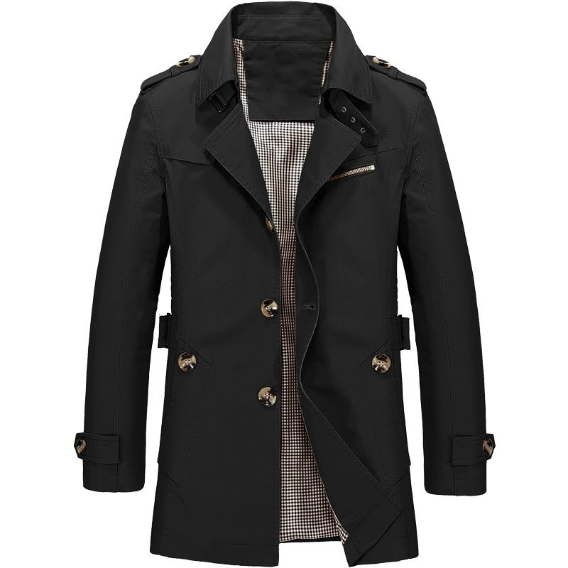 MICHAEL | HOMMES BUSINESS COUPE-VENT VESTE LONGUE