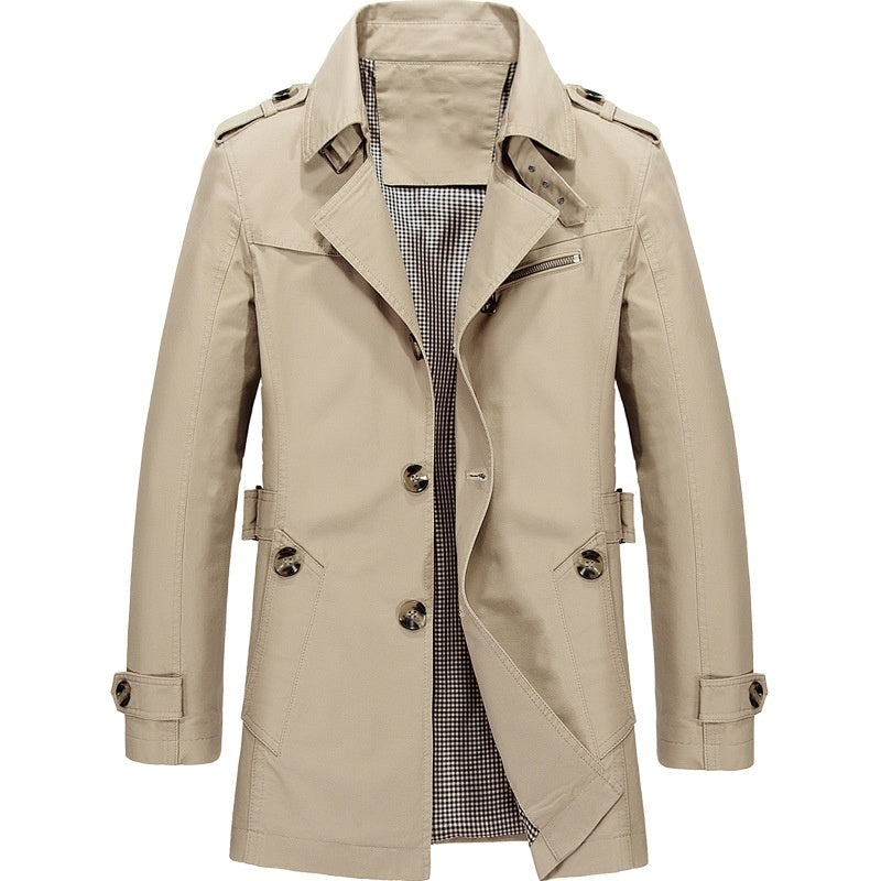 MICHAEL | HOMMES BUSINESS COUPE-VENT VESTE LONGUE