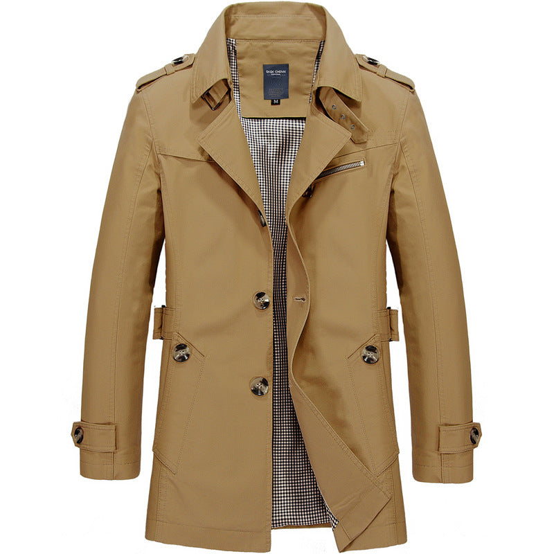 MICHAEL | HOMMES BUSINESS COUPE-VENT VESTE LONGUE