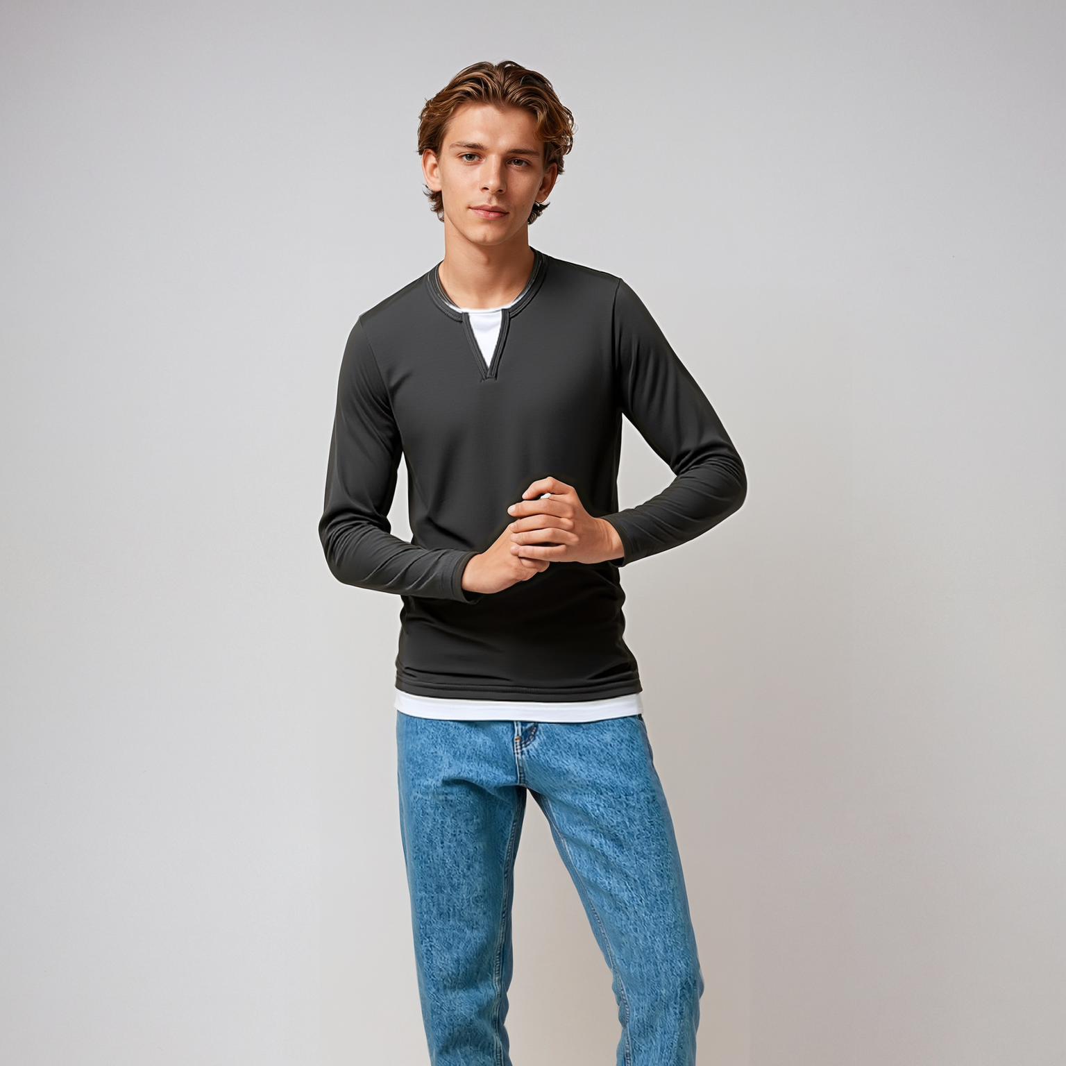 Damian | Chemise Pullover