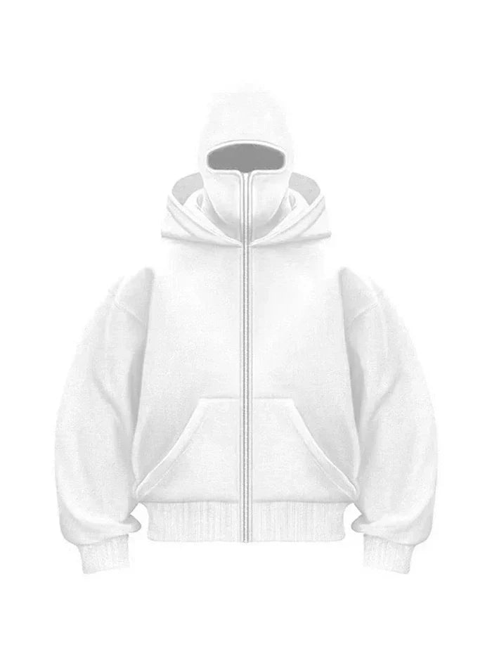 Cagoule | Sweat à capuche zippé