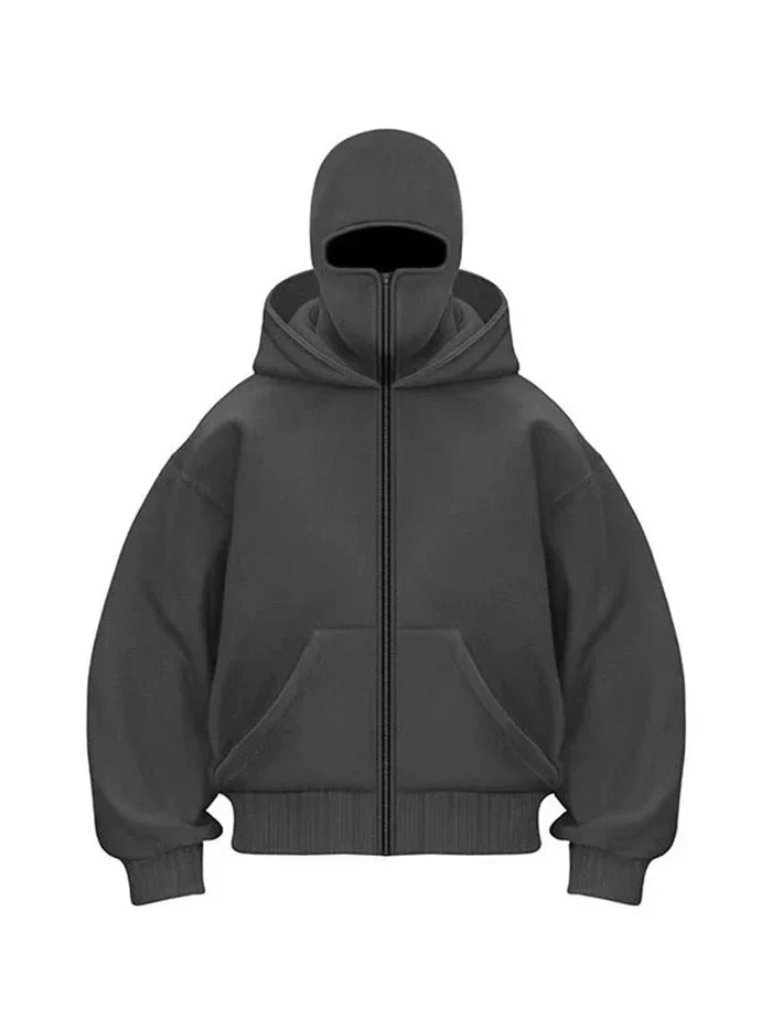Cagoule | Sweat à capuche zippé