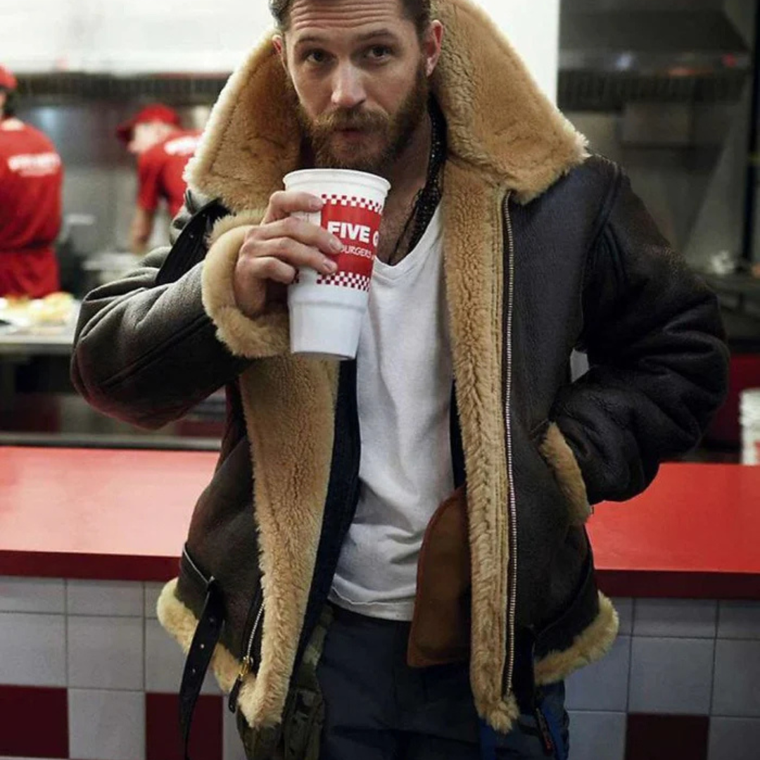 Enzo | Veste en cuir d'agneau