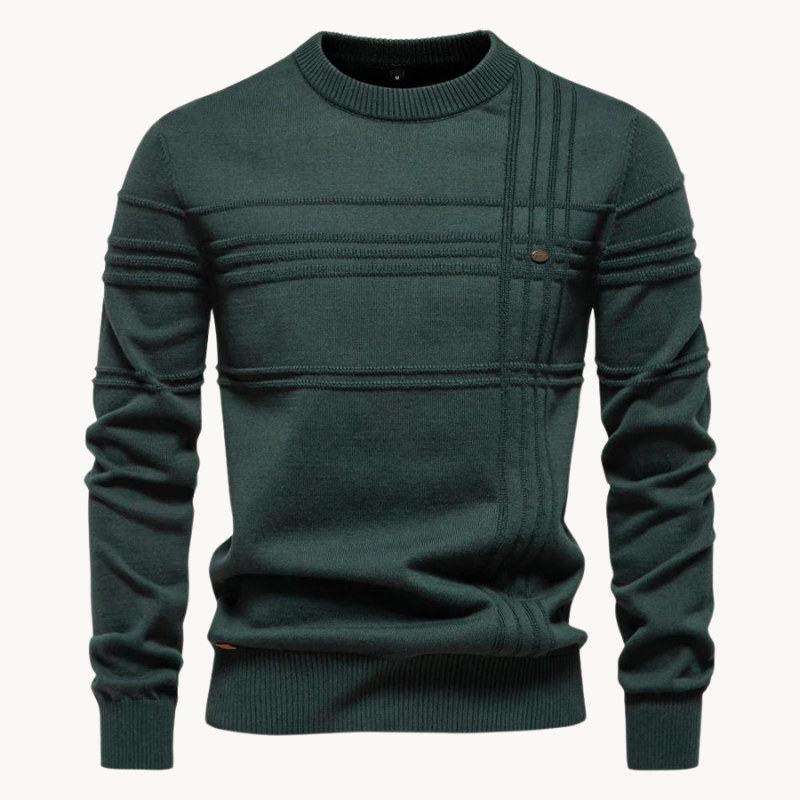 Maël | Chandail à carreaux pour hommes
