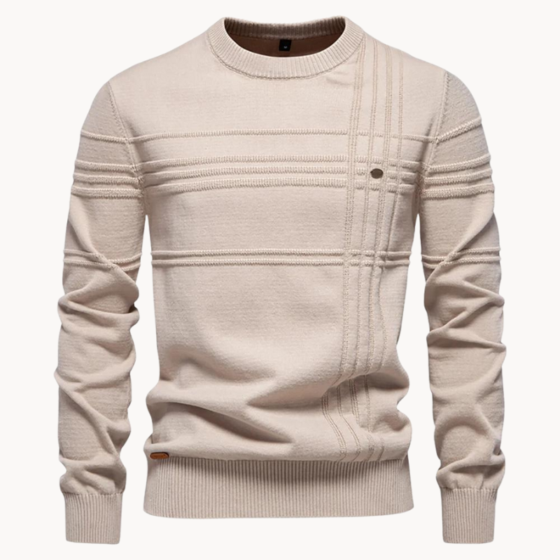Maël | Chandail à carreaux pour hommes