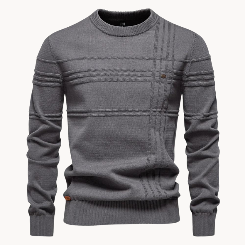 Maël | Chandail à carreaux pour hommes