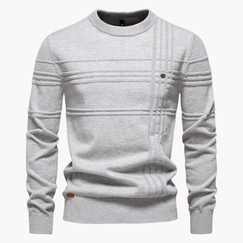 Maël | Chandail à carreaux pour hommes