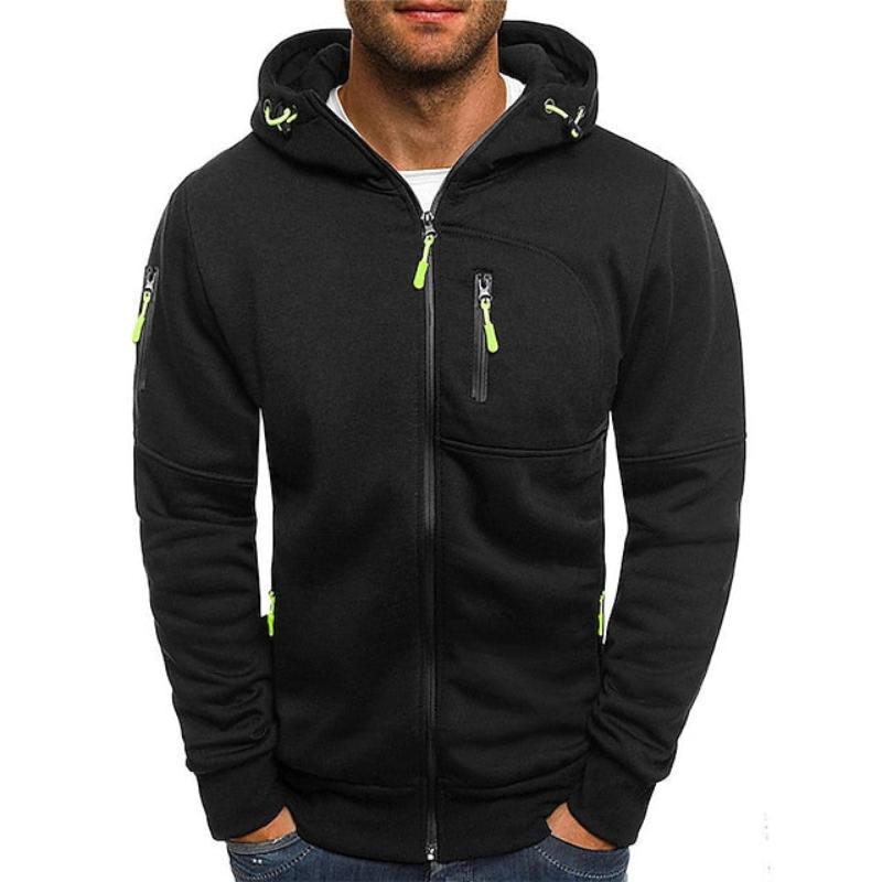 Luke | Sweat à capuche confortable avec fermeture éclair