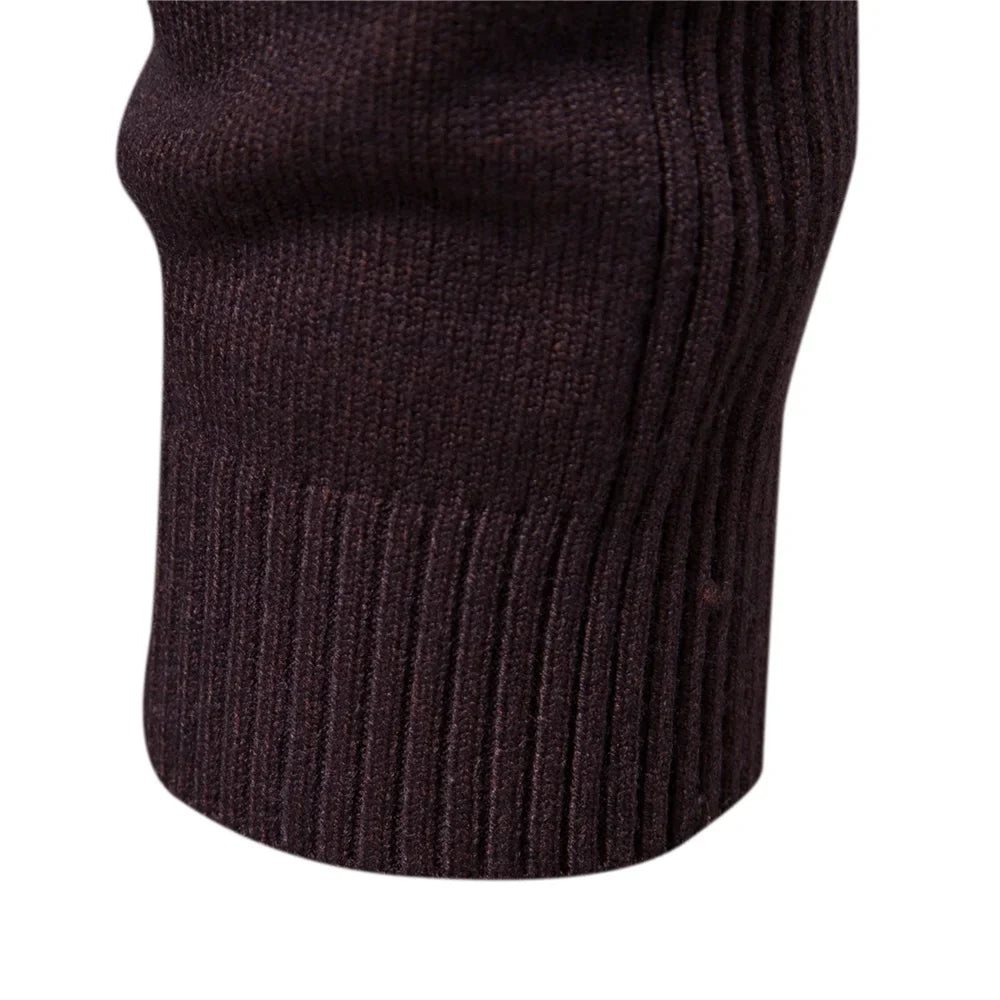 Emil | Pull à col roulé en laine vierge soyeuse