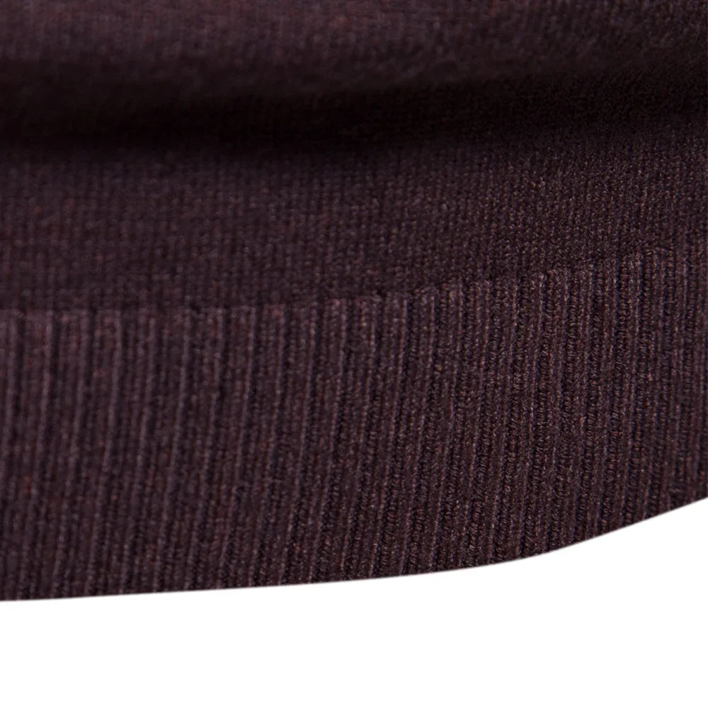 Emil | Pull à col roulé en laine vierge soyeuse